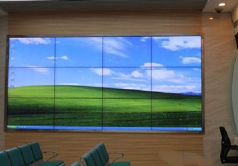 信阳液晶拼接屏的另类用法。